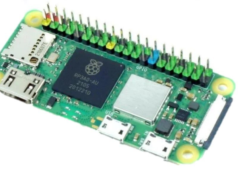 Raspberry Pi Zero 2 W with pre-soldered header