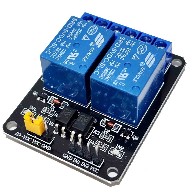 5V 2 channels Relay module