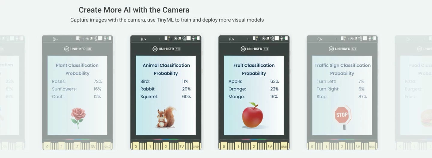 Create More AI with UNIHIKER K10 Camera Create More AI with UNIHIKER K10 Camera
