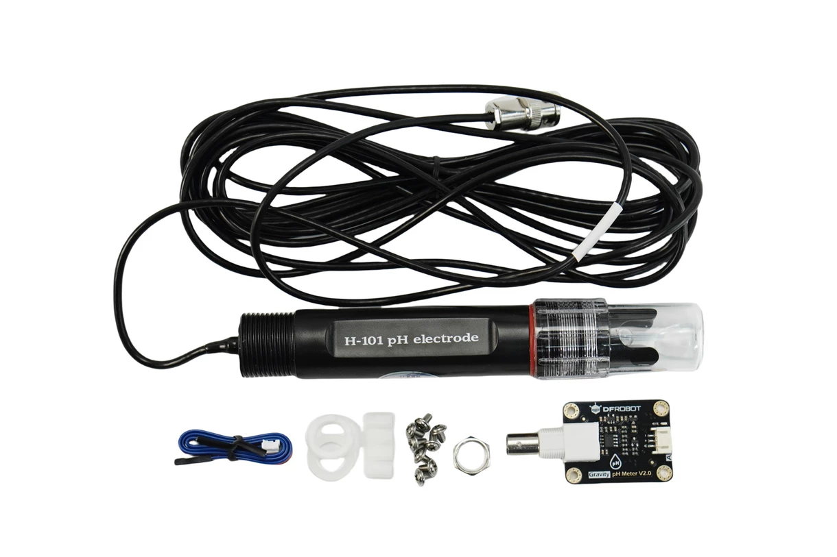 DFRobot Gravity: 24/7 Industrial Analog pH Meter Kit (Arduino, Raspberry Pi)