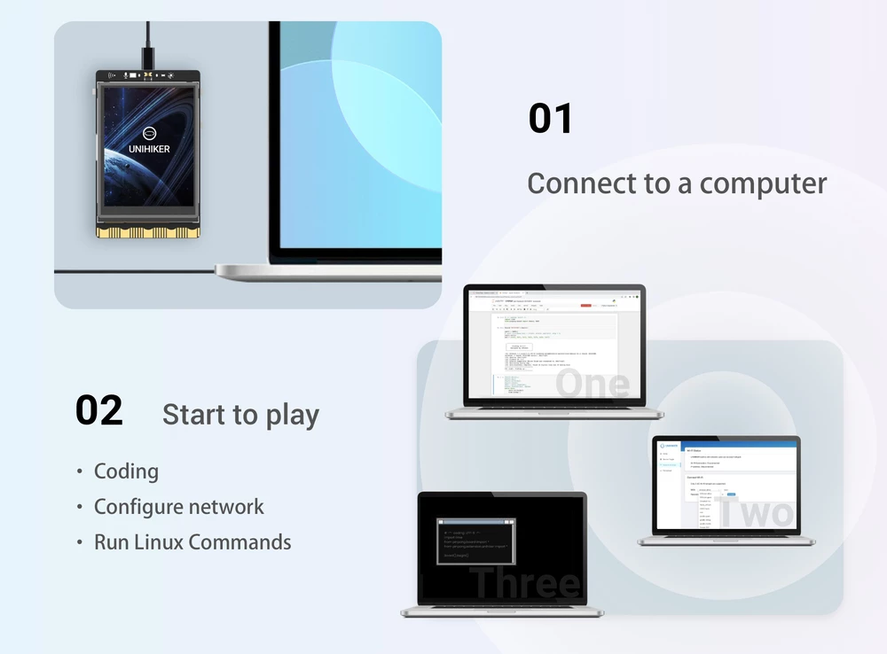 UNIHIKER Incredibly fast and easy start UNIHIKER Incredibly fast and easy start