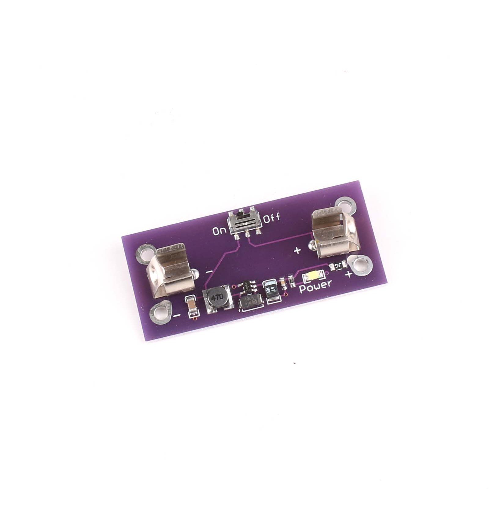 LilyPad AAA Battery Step-Up Converter