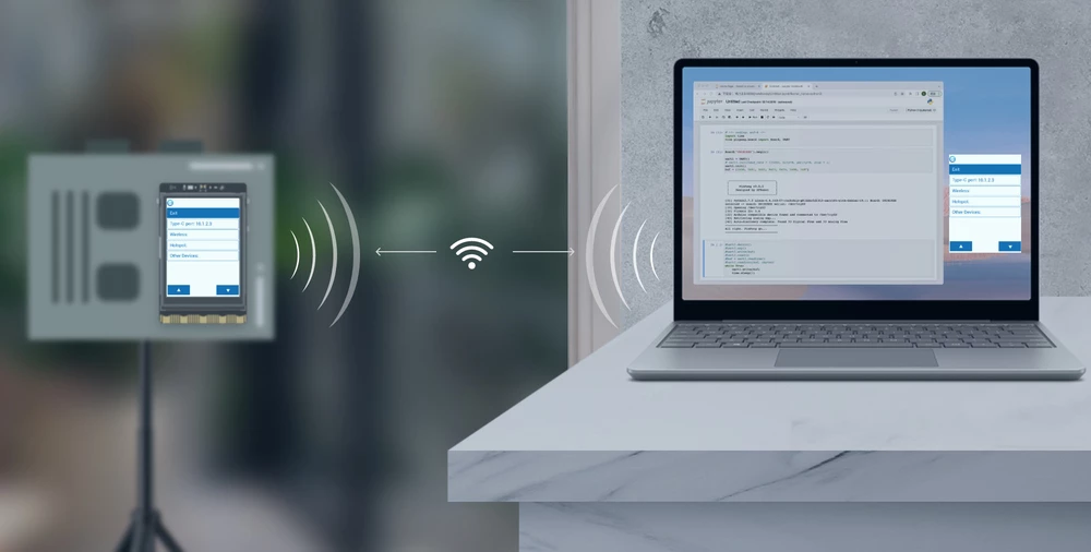UNIHIKER Can be Programmed Wirelessly UNIHIKER Can be Programmed Wirelessly