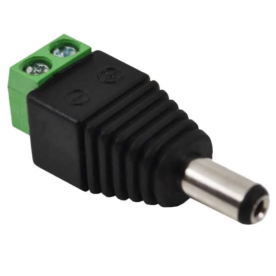 DC Jack Male with 2 pin connector