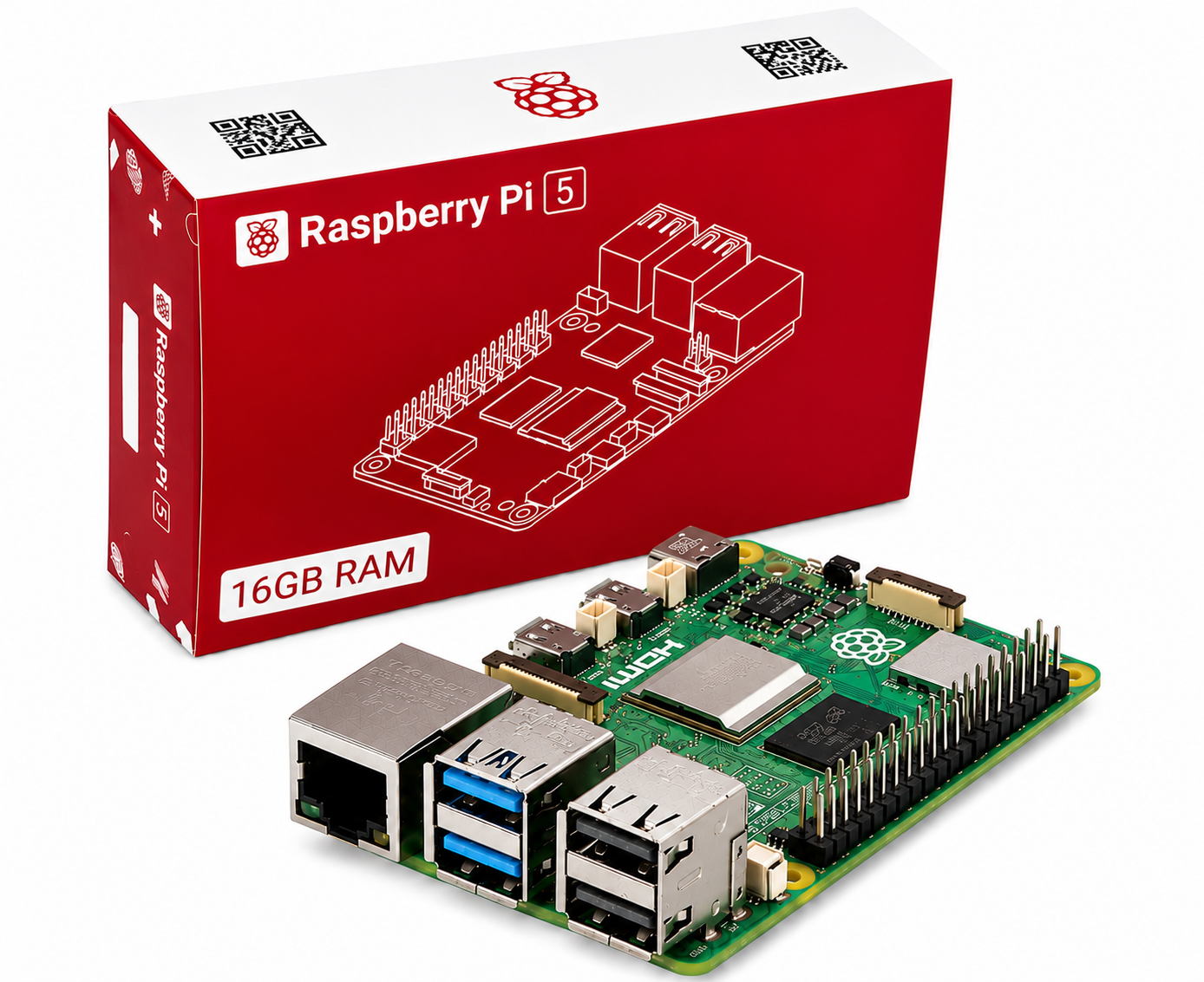 Raspberry PI 5 16GB Board