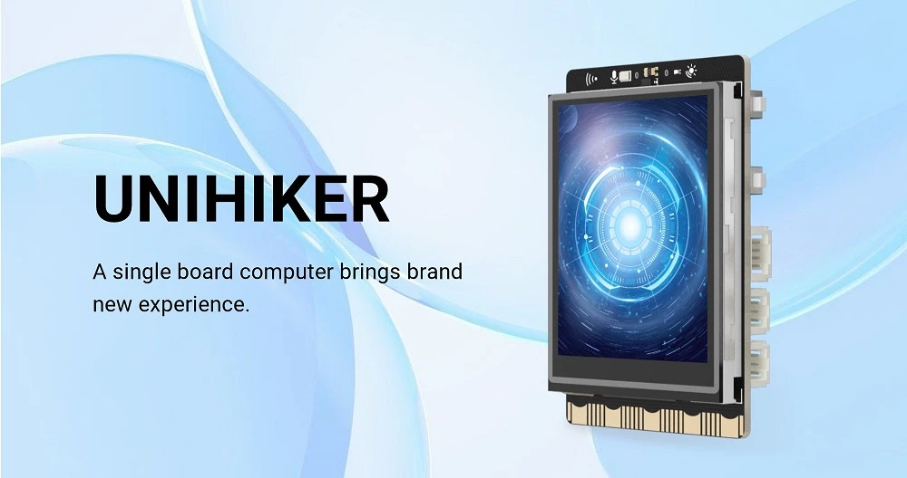 UNIHIKER Single Board Computer brings brand new experience UNIHIKER Single Board Computer brings brand new experience