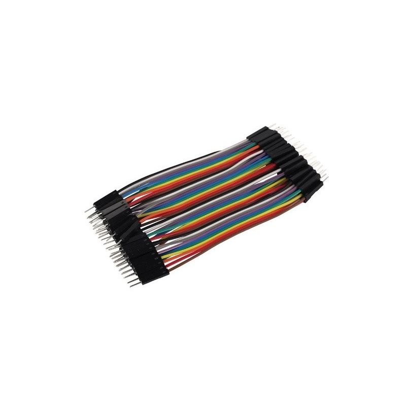 40-Ways Male-Male Dupont Jumper Wire (10cm)