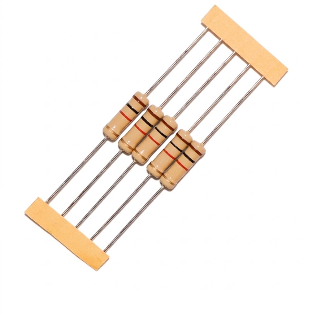Carbon Film Resistor 0.25W 5% THT (10 pcs)